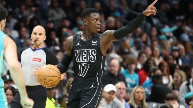 Brooklyn Nets guard Dennis Schroder